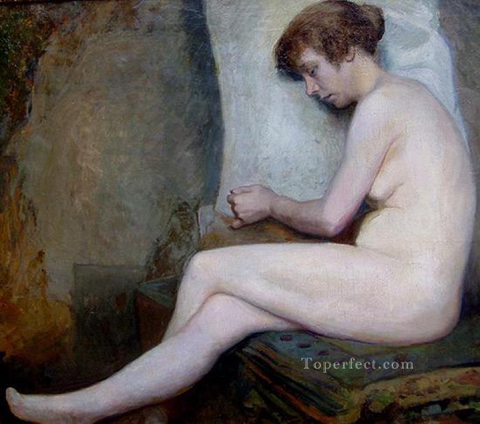 スザンヌの女性の身体ヌード ジュール・ジョゼフ・ルフェーブル油絵